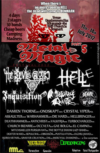 METAL MAGIC 5 @ Fredericia, Denmark 13-14/7 2012 - The Illustrated  Roadtrip Report